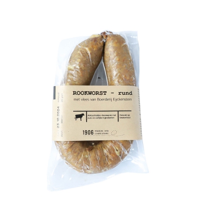 Runder rookworst 1906 MAKERS VAN CHARCUTERIE
