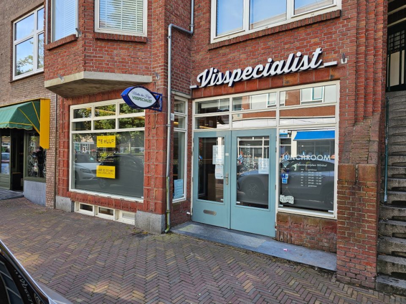 Nieuwe biologische Odin winkel in karakteristiek pand Fahrenheitstraat Den Haag