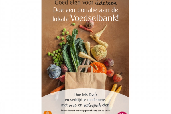 Goed eten voor iedereen: schenk aan de Voedselbank