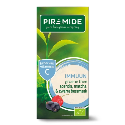 Tht 23-5 groene thee immuun PIRAMIDE