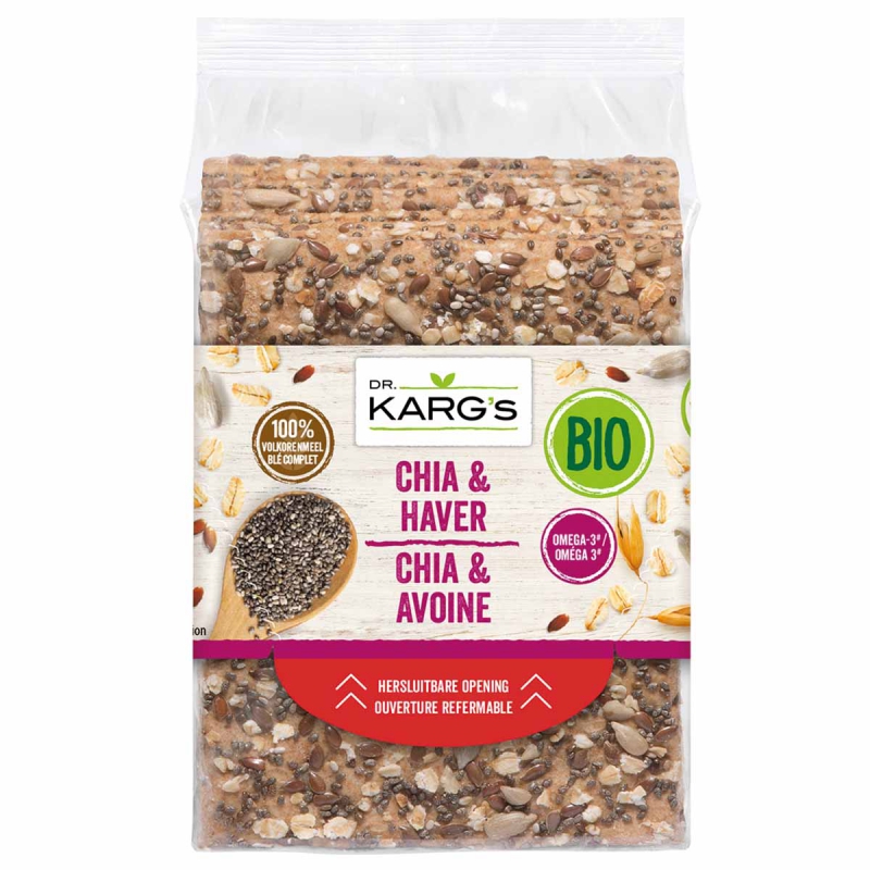 Crispbread chia & haver