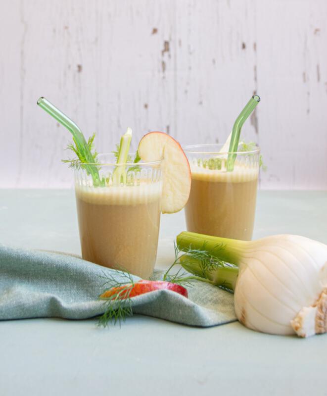 Appel-venkel detoxdrankje met collageen