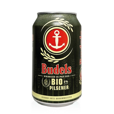 Pilsener in blik BUDELS