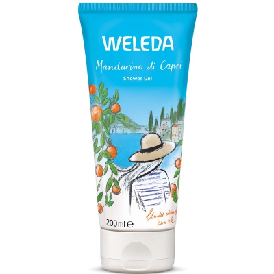 Mandarino di capri douchegel WELEDA