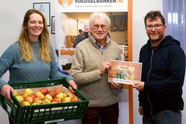 Bijna €18.000 ingezameld voor biologische producten voor voedselbanken