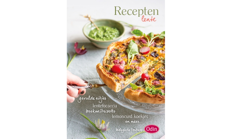 Recepten boekje Odin lente quiche radijs voorjaar boodschappen