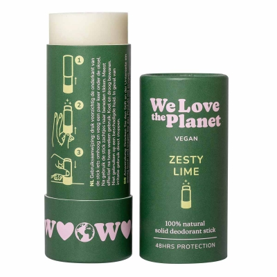 Deo stick zesty lime (vegan) WE LOVE THE PLANET