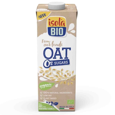 Haverdrank 0% suiker ISOLA BIO