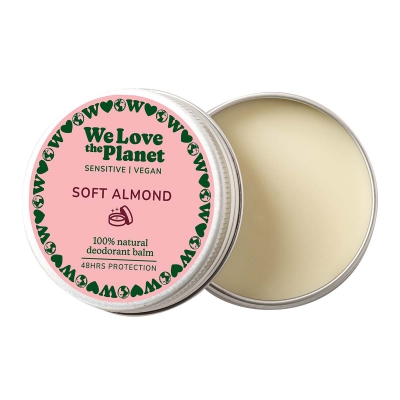 Deo balm soft almond (vegan) sensitive WE LOVE THE PLANET
