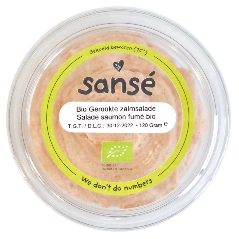 Gerookte zalm salade