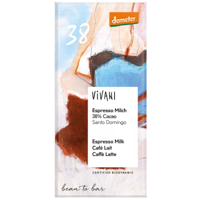 Melk 38% espresso santo d VIVANI