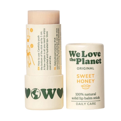 Lip balm sweet honey vegan WE LOVE THE PLANET