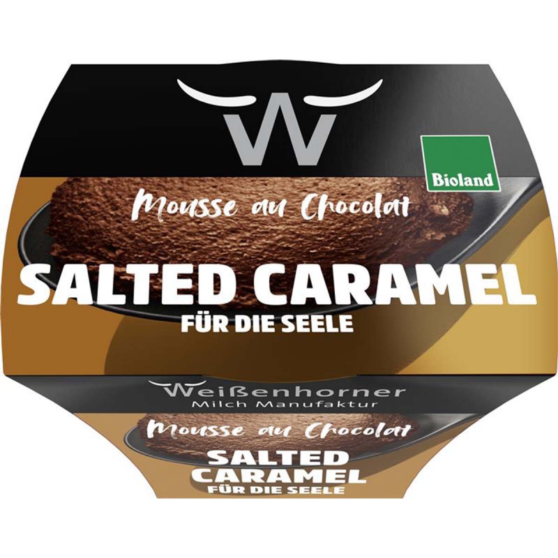 Mousse chocolade salted caramel