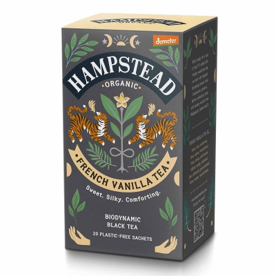Zwarte thee vanille HAMPSTEAD