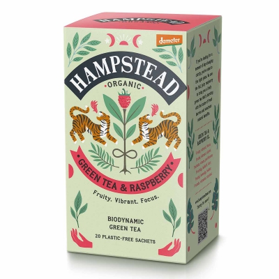 Groene thee framboos HAMPSTEAD