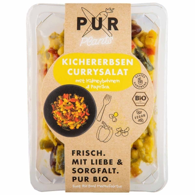 Salade kikkererwt curry PUR
