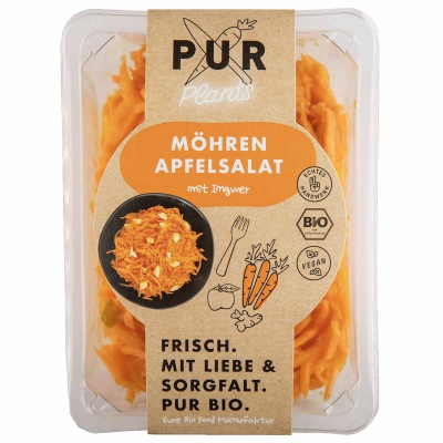 Salade wortel appel gember PUR