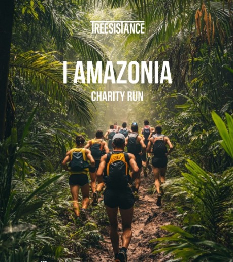 I Amazonia sponsorloop Amsterdamse Bos regenwoud