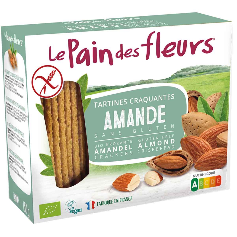 Crackers amandel krokant