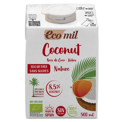 Kokosdrank ongezoet 500ml ECOMIL