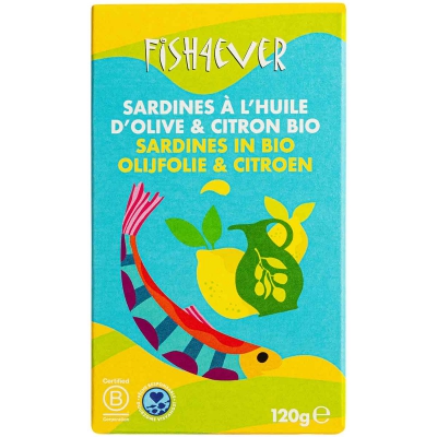 Sardines olijfol. citroen FISH 4 EVER