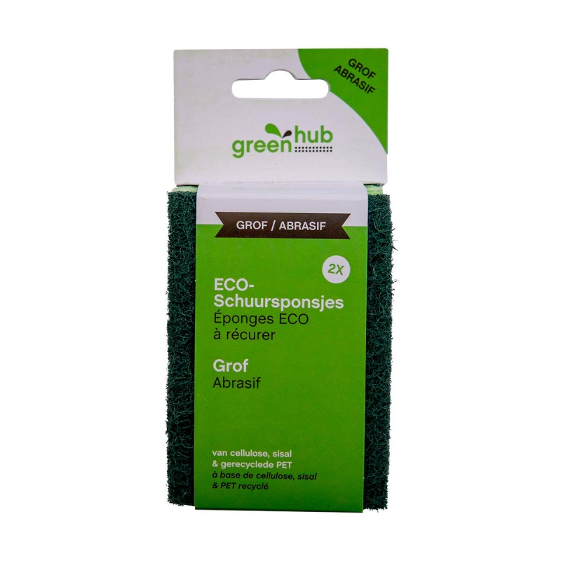 Schuurspons grof eco 2x