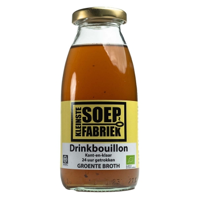 Drinkbouillon groente KLEINSTE SOEPFABRIEK