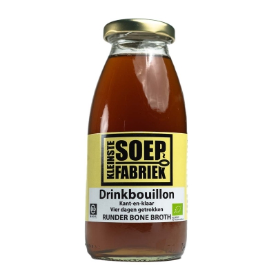 Drinkbouillon rund KLEINSTE SOEPFABRIEK