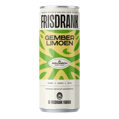 Gember limoen DE FRISDRANK FABRIEK
