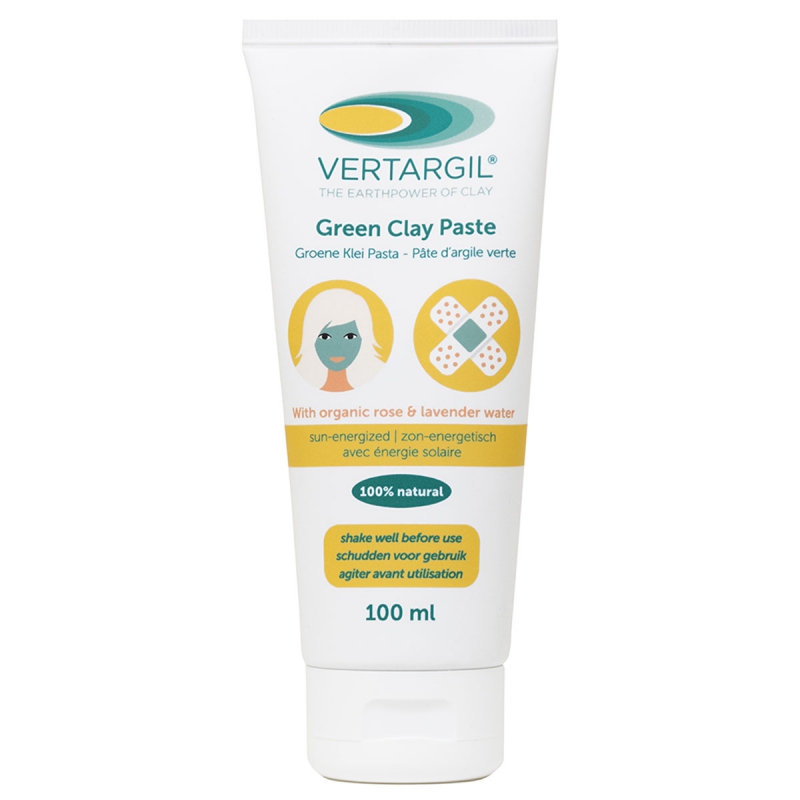 Vertagil groene klei pasta