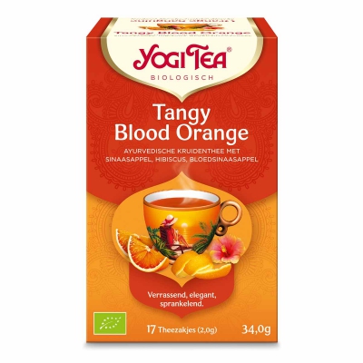 Tangy blood orange YOGI TEA