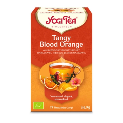 Tangy blood orange YOGI TEA