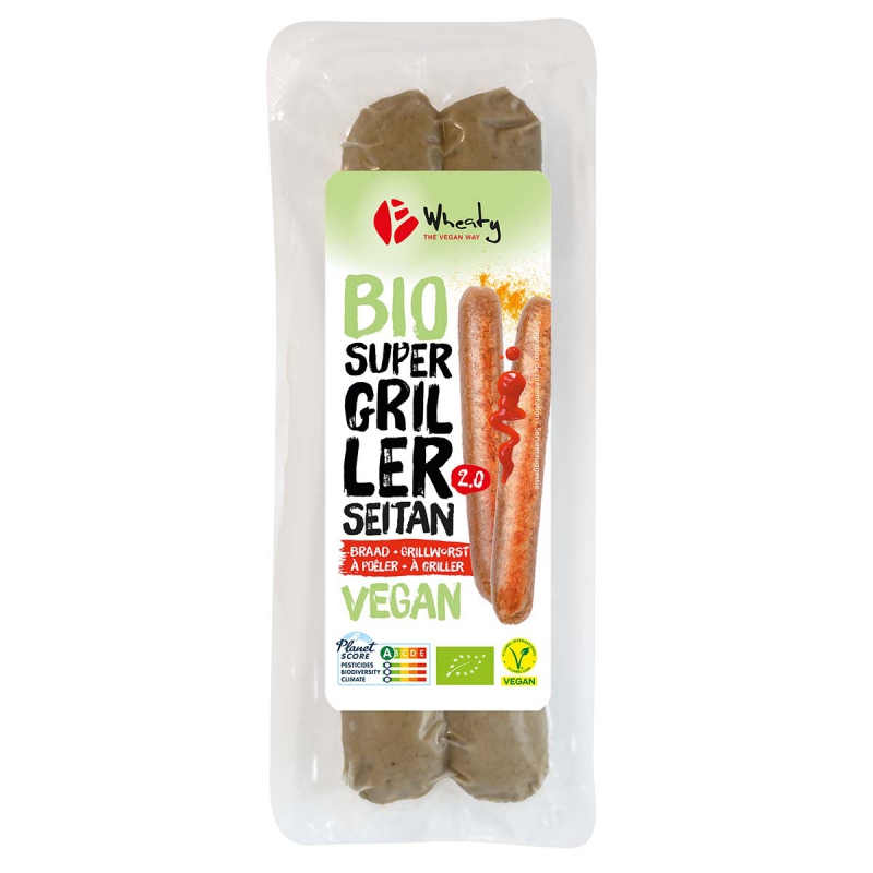 Super griller 2.0 grillworst vegan