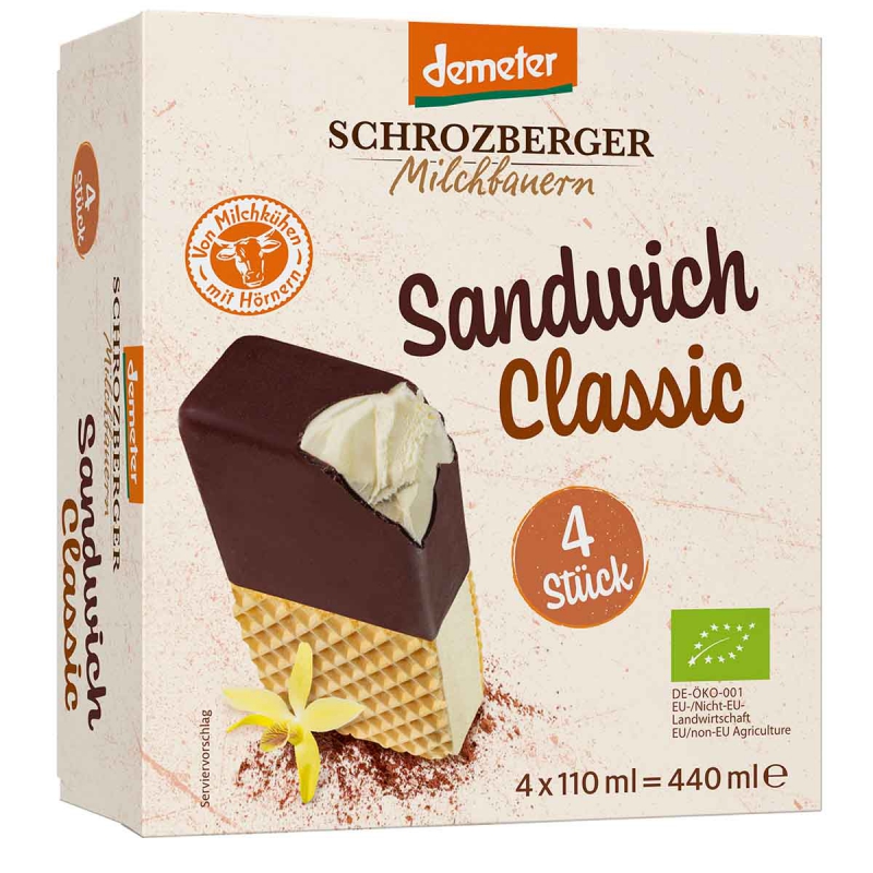 Multipack sandwich choco roomijs