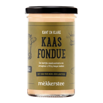 Kaasfondue koe MEKKERSTEE