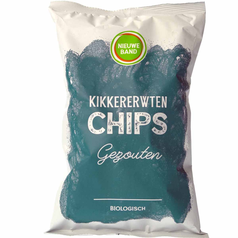 Kikkererwtenchips zeezout