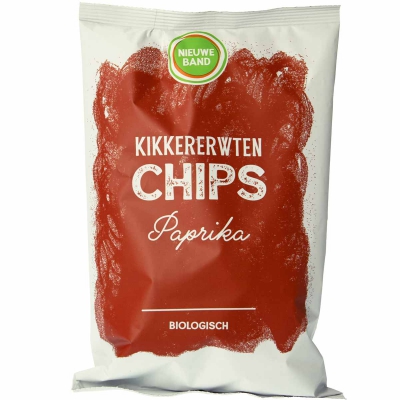 Kikkererwtenchips paprika NIEUWE BAND