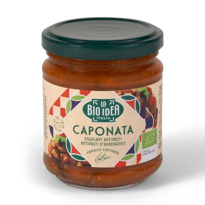 Caponata antipasti aubergine LA BIO IDEA