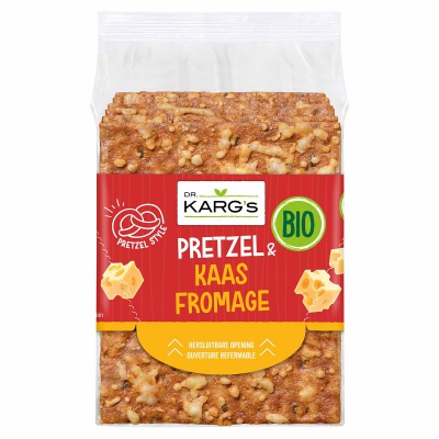 Crispbread pretzel & kaas DR.KARG
