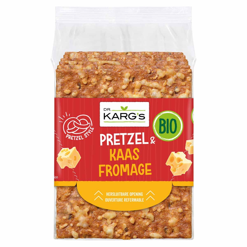 Crispbread pretzel & kaas