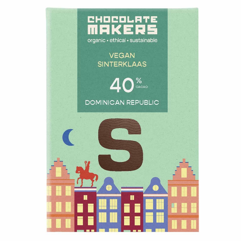 Sint letter s vegan 40%