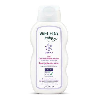 Bodylotion baby derma 3-in-1 WELEDA