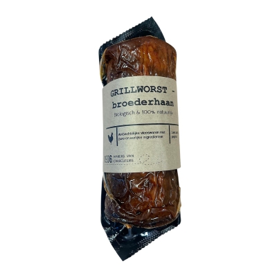 Grillworst brdrhaan stuk 1906 MAKERS VAN CHARCUTERIE
