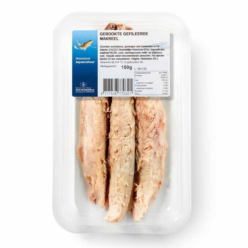 Horsmakreelfilet gerookt