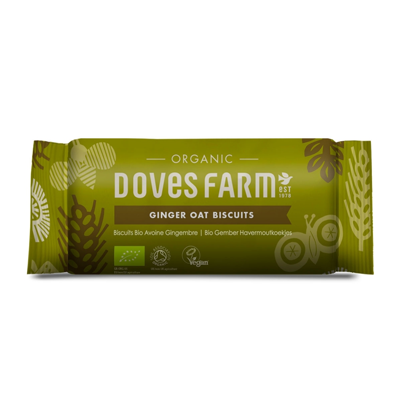 Biscuits ginger oat
