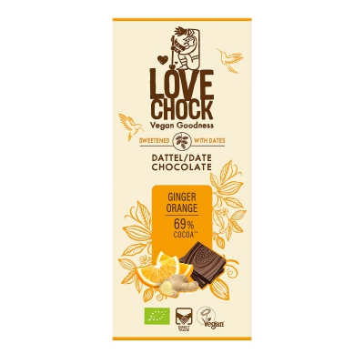 Tablet gember sinaasappel LOVECHOCK