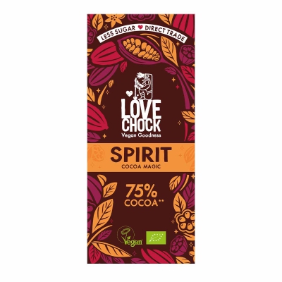 Tablet puur 75% & dadel LOVECHOCK