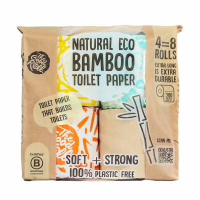 Toiletpapier 2lg 400vl 4rl vrolijk THE GOOD ROLL