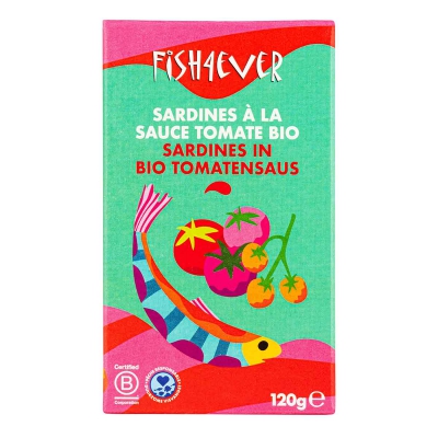 Sardines tomatensaus FISH 4 EVER