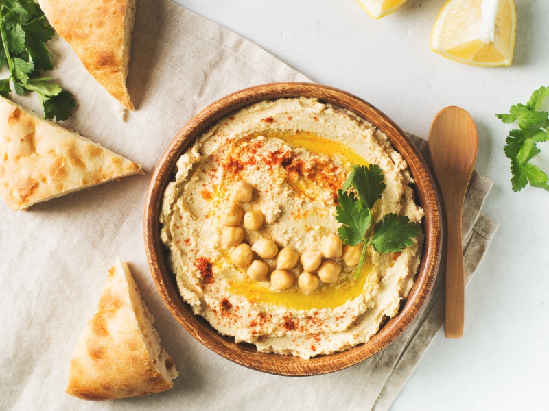 Kikkererwten hummus
